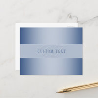 Elegant Editable Monogram Script Writing | Blue