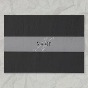 Elegant Editable Script Business Name/other Text Tissue Paper