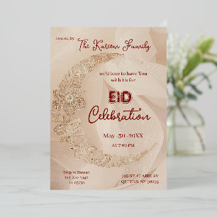 Elegant EId Celebration Eid Party Invitation