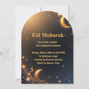 Elegant Eid Celebration Invitation