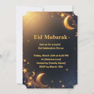 Elegant Eid Celebration Invitation