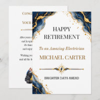 Elegant Electrician Retirement Brighter Days