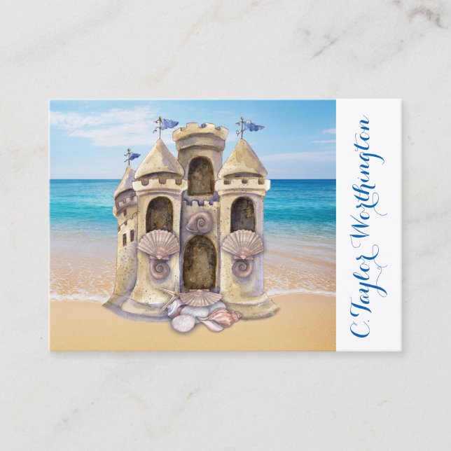 Elegant Elite Real Estate Business Card (Front)