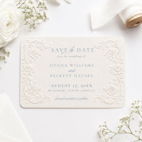 Elegant Embossed Style Vintage Floral