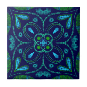 Elegant Emerald Green Tile