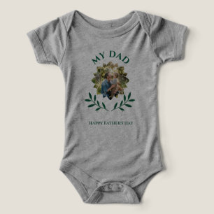 Elegant Emerald Ivy Father's Day Custom Photo