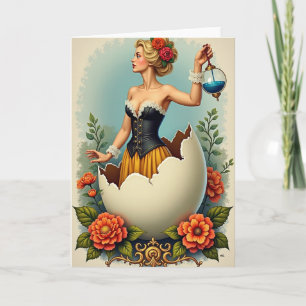 Elegant Emergence Art Card