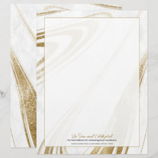 Elegant Employee Recognition Letterhead
