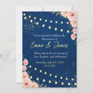 Elegant Engagement Party Invitation