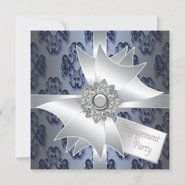 Elegant Engagement Party Invitations (Front)