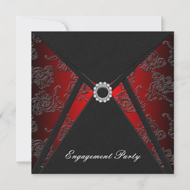 Elegant Engagement Party Invitations (Front)
