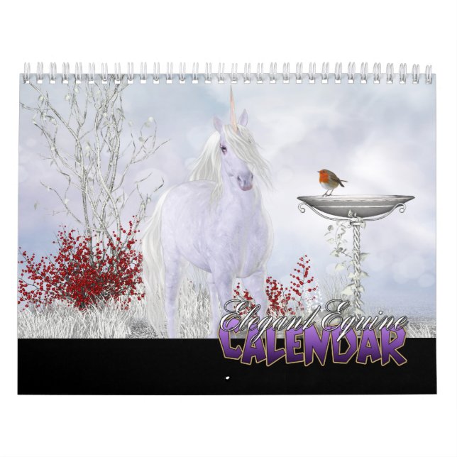 Elegant Equine 2014 Calendar (Cover)
