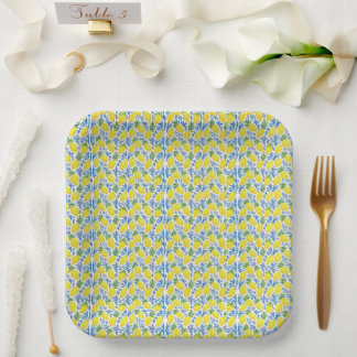 Elegant Esrog Paper Plate