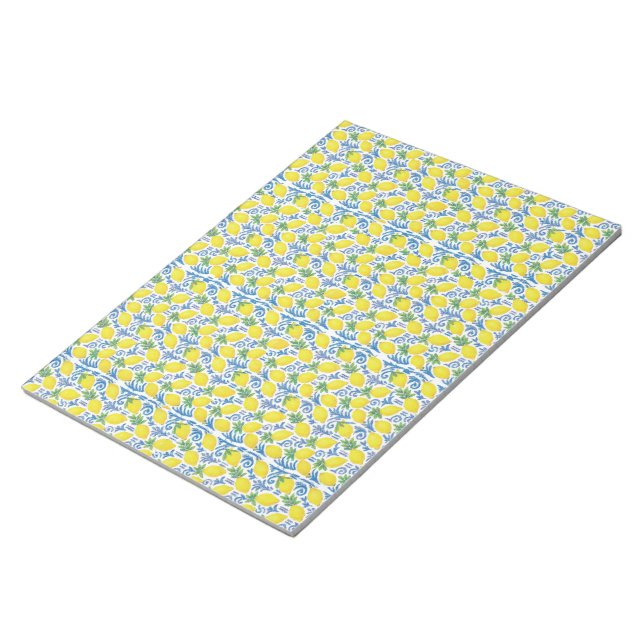 Elegant Esrog Placemats Notepad (Angled)