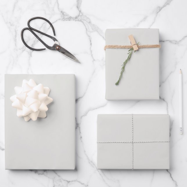 Elegant ethereal ivory Minimalist and chic  Wrapping Paper Sheet (Front)