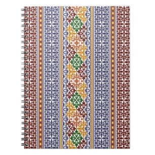 elegant ethnic pattern notebook
