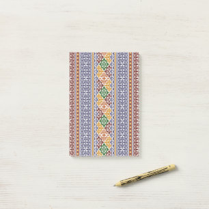 elegant ethnic pattern  post-it notes