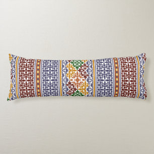 elegant ethnic pattern throw pillow