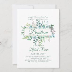 Elegant Eucalyptus Baptism Christening Greenery