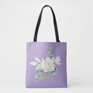 Elegant eucalyptus botanical Summer Wedding Tote Bag