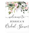 Elegant Eucalyptus BRIDAL SHOWER Welcome Sign