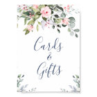 Elegant Eucalyptus Cards and Gifts Wedding Sign