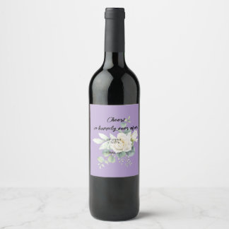 Elegant eucalyptus Food and Beverage Label Set
