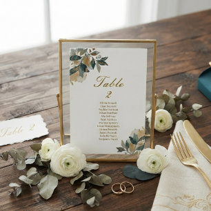 Elegant Eucalyptus Gold Foil Botanical Watercolor Invitation