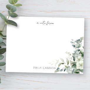 Elegant Eucalyptus Greenery Card