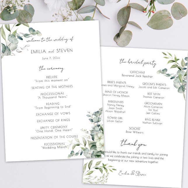 Elegant Eucalyptus Greenery Programme (Creator Uploaded)