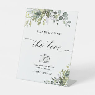 Elegant Eucalyptus Help Us Capture The Love Sign