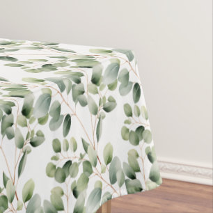 Elegant Eucalyptus Leaves Greenery Table Runner