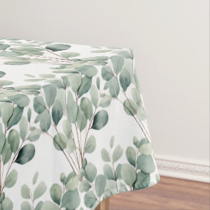 Elegant Eucalyptus Leaves Greenery Table Runner