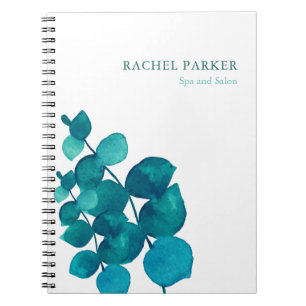 Elegant Eucalyptus Leaves Notebook