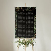 Elegant Eucalyptus Premium Wedding Black Onyx