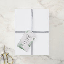 Elegant Eucalytus Greenery Watercolor Wedding