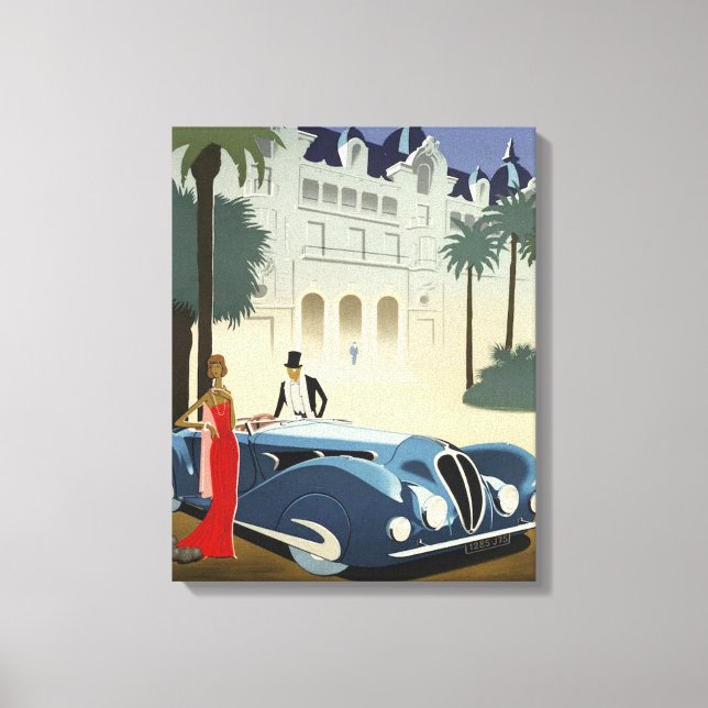 Elegant Evening Canvas Print (Front)