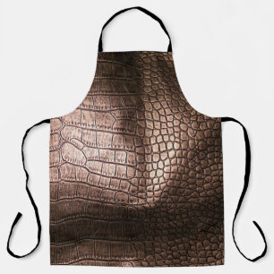 Elegant evening leather texture. apron