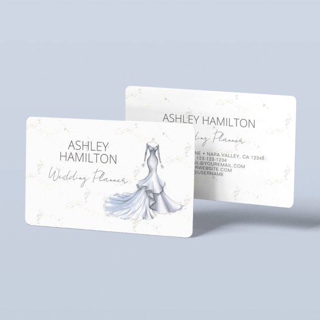 Elegant Event Planner Business Card (Creator Uploaded)