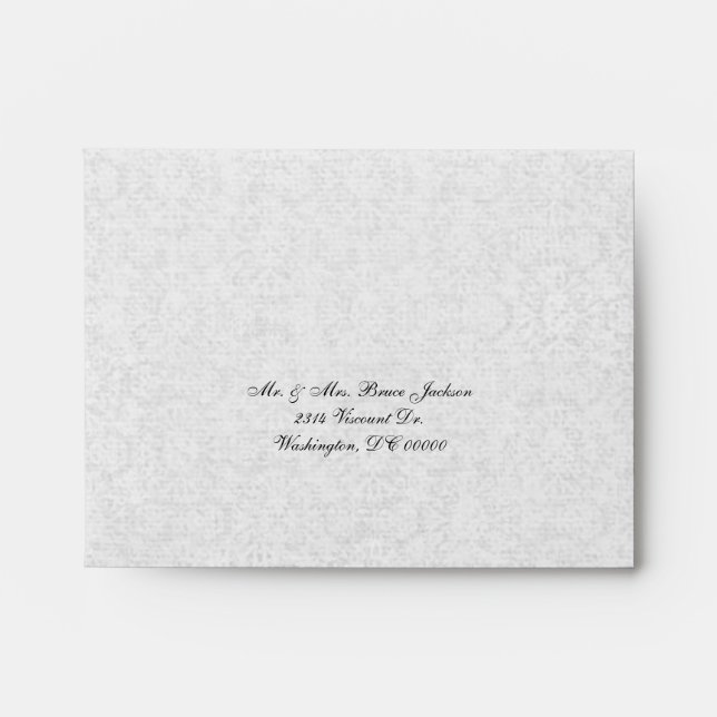 Elegant Event RSVP Envelope (Front)