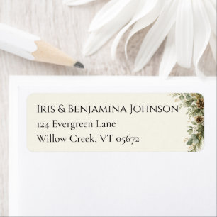 Elegant Evergreen Winter Botanica Holiday