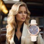 Elegant eWatch Watch<br><div class="desc">Stunning watch design,  suitable for a stylish person,  because of the holographic design,  the watch looks expensive,  gives a special charm,  conveys the atmosphere of precious stones,  the sea,  and a mermaid.  Business people will love this gift.</div>