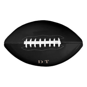 Elegant Executive DT Monogram Gold Presidential Football