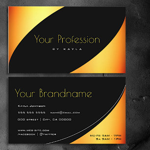 Elegant Eye Catching Look Professional and Stylish Business Card
