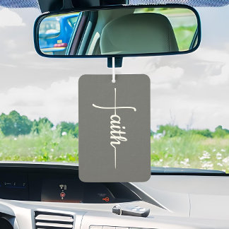 Elegant Faith Cross Car Air Freshener