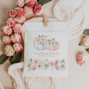 Elegant Fall Gender Reveal Favour Bags