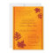 Elegant Fall Leaves Wedding Invitation