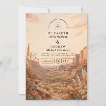 Elegant Fall Western Wedding