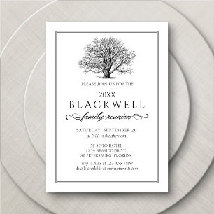 Elegant Family Reunion Invitation