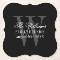 Elegant family reunion party gathering custom